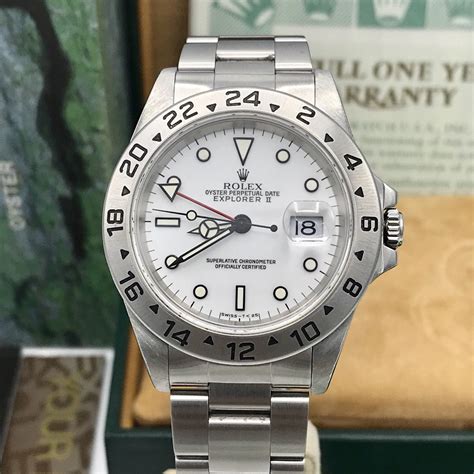 rolex explorer ii new old stock|rolex explorer ii size chart.